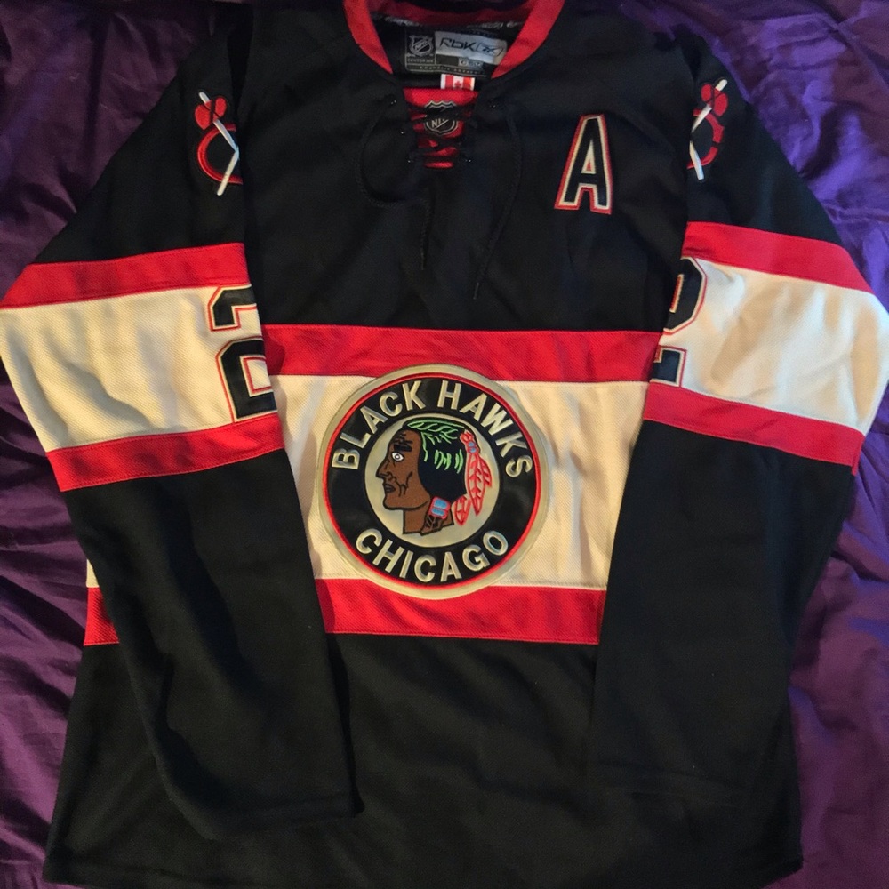 Authentic Chicago Blackhawks Throwback Jersey